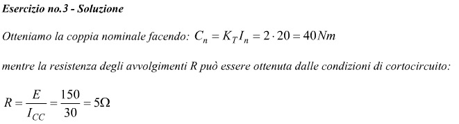 calcolo della resistenza degli avvolgimenti di una dinamo