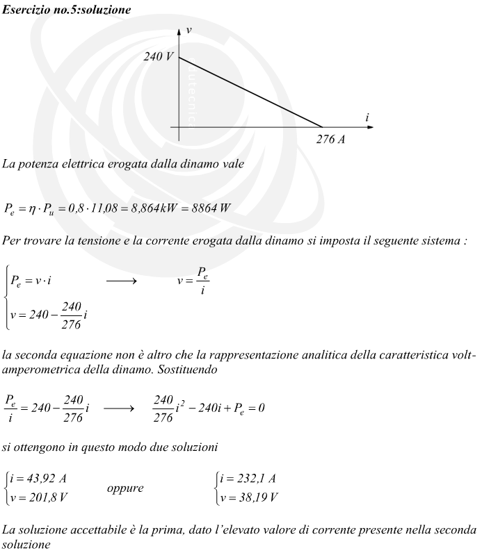 dinamo azionato da macchina asincrona