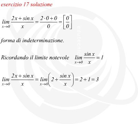 Limite di funzione con forma di indecisione 0/0